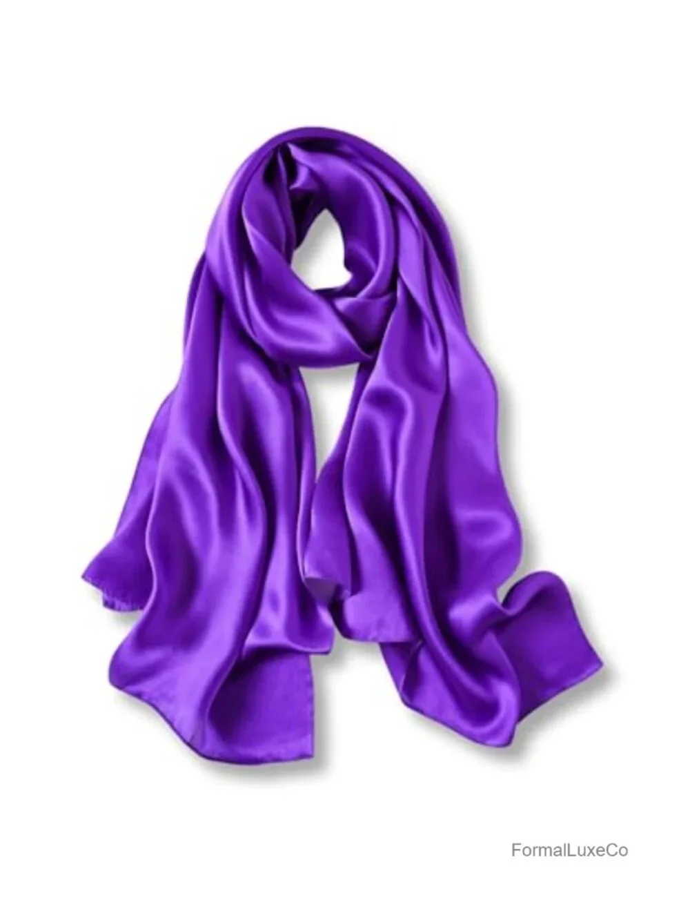 100% Mulberry Silk Long Scarf Wrap - Large Oblong Shawl with Gift Packaging